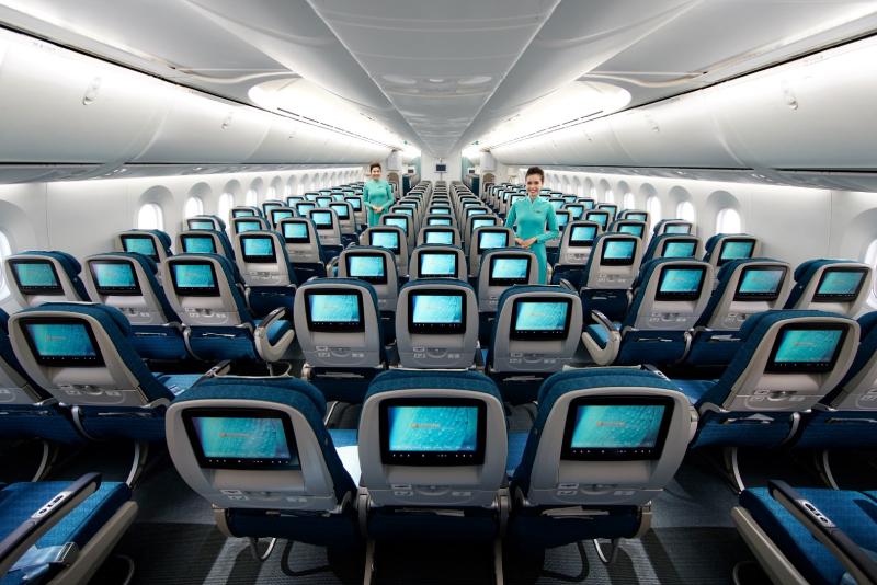 Trang bị màn hình giải trí cá nhân trên máy bay Vietnam Airlines