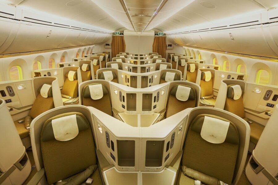 Đặc điểm ghế máy bay hạng thương gia của 4 hãng phổ biến nhất