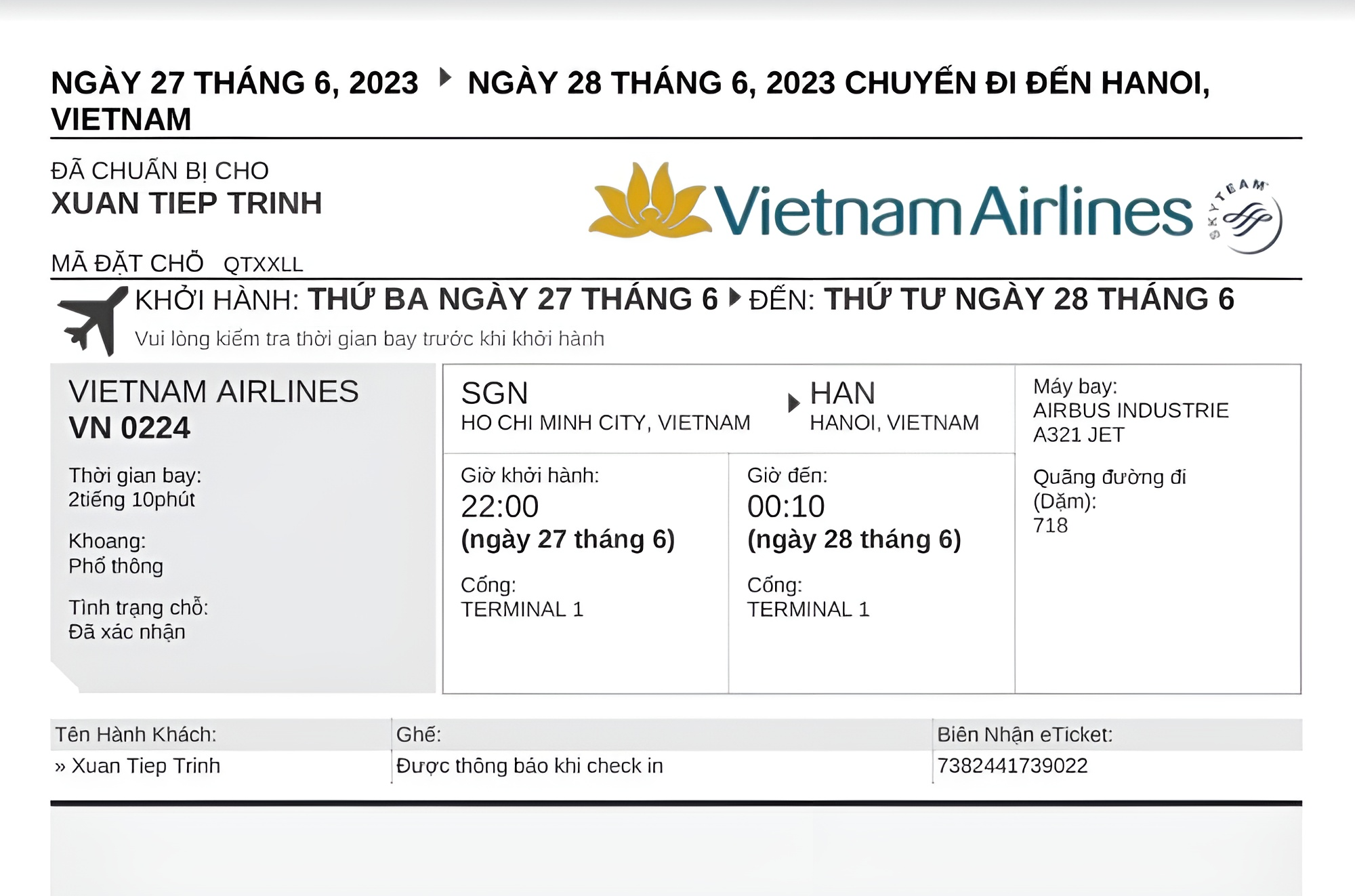 Hướng dẫn 4 cách kiểm tra mã đặt chỗ Vietnam Airlines nhanh chóng nhất 