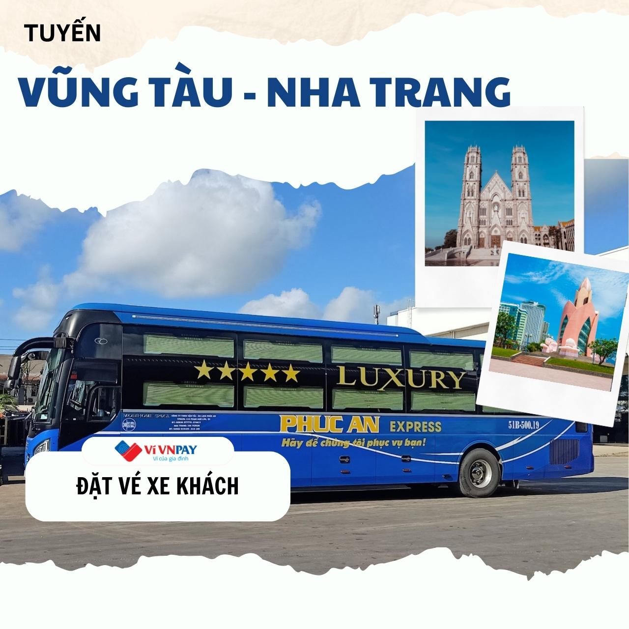 Vé xe Vũng Tàu - Nha Trang Limousine sang trọng, chỉ từ 440.000 đồng