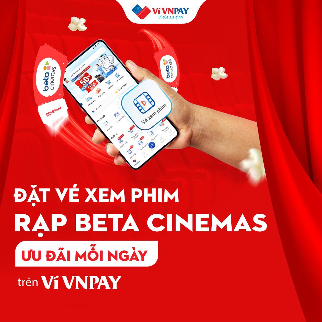 4 bước đặt vé xem phim Beta Cinemas đơn giản, ưu đãi hấp dẫn