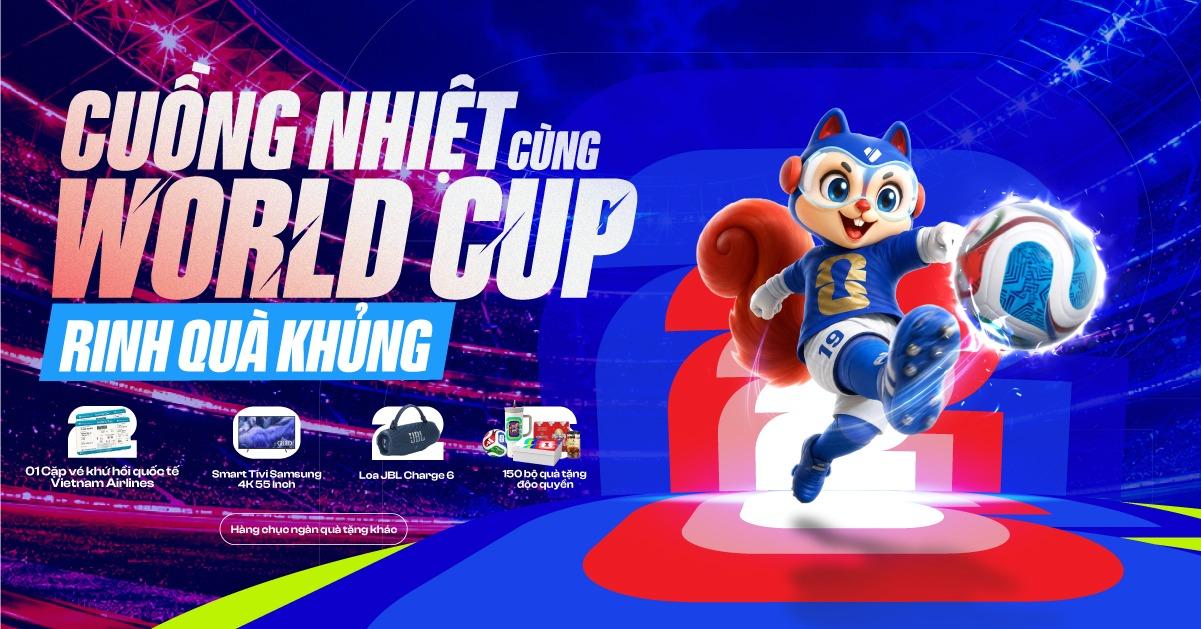 Hòa nhịp World Cup 2026 cùng VNPAY App: Dự đoán kết quả, trúng vé máy bay vi vu thế giới