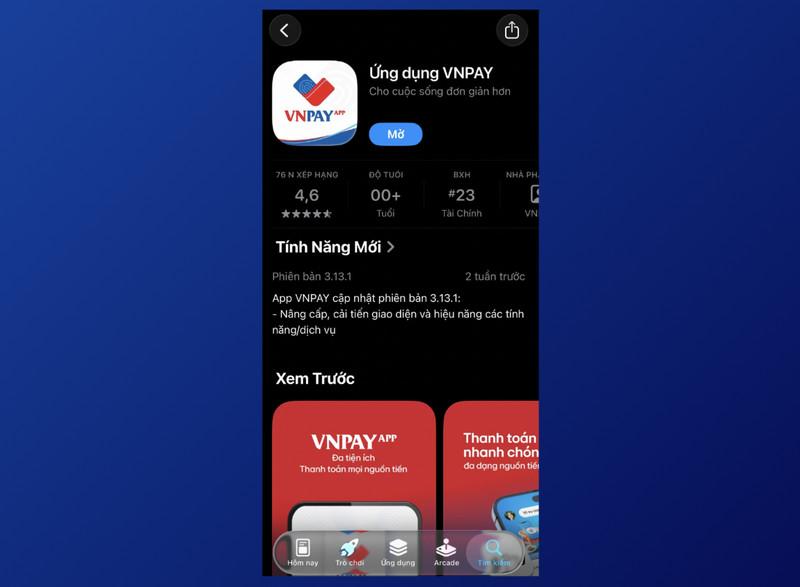 Tải và đăng nhập vào Ứng dụng VNPAY