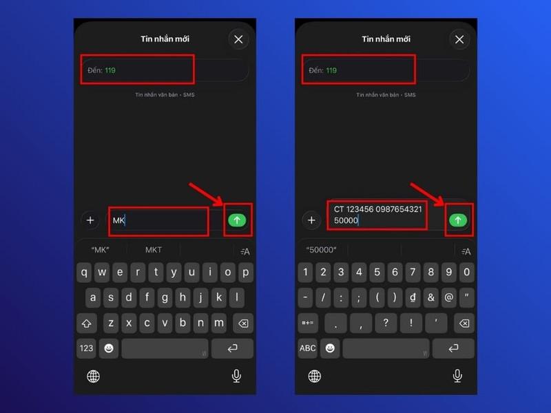 Các bước chuyển tiền mạng Gmobile