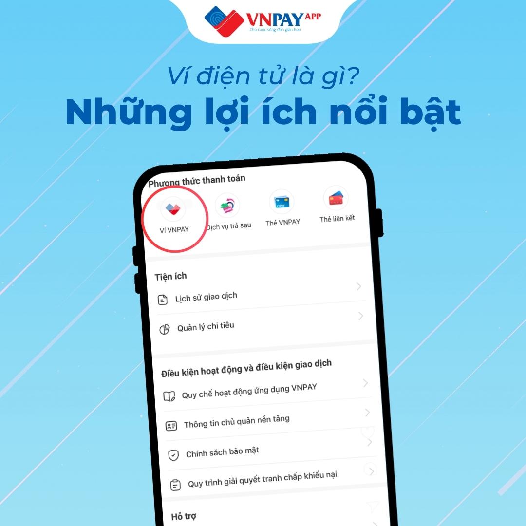 Ví điện tử là gì? Lợi ích và các tính năng nổi bật trên Ứng dụng VNPAY