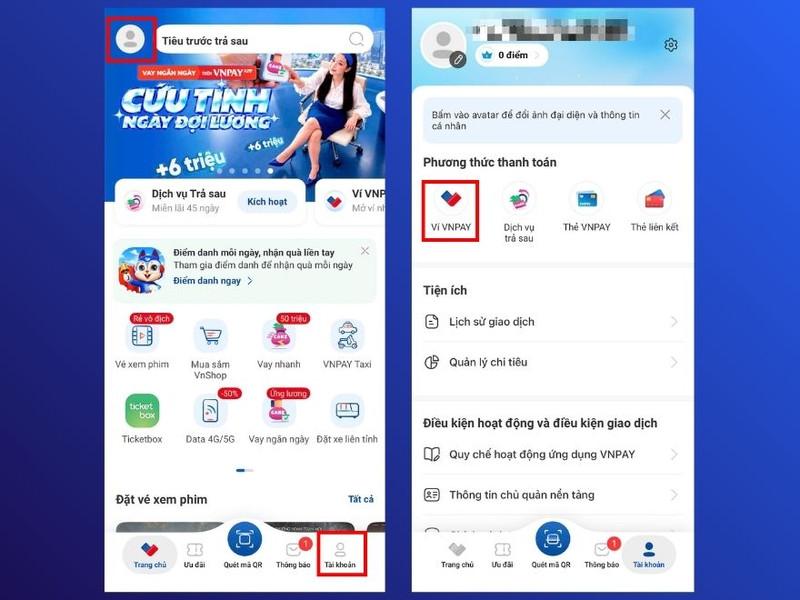 Chọn Ví VNPAY