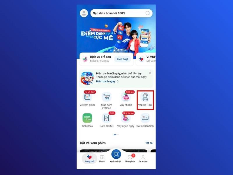 Tính năng VNPAY Taxi hỗ trợ hành khách đặt xe nhanh chóng ngay tại sảnh ga mà không lo chờ đợi