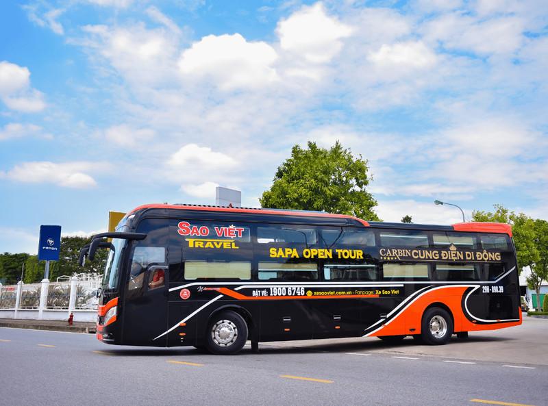 Nhà xe Sao Việt cung cấp không gian nghỉ ngơi tiện nghi cho hành khách trên hành trình di chuyển. - Nguồn ảnh: xesaoviet.com.vn