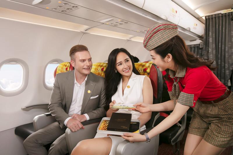 Các hạng vé SkyBoss Business, SkyBoss và Deluxe có tính linh hoạt cao hơn về chính sách đổi ngày bay (Nguồn: Vietjet)